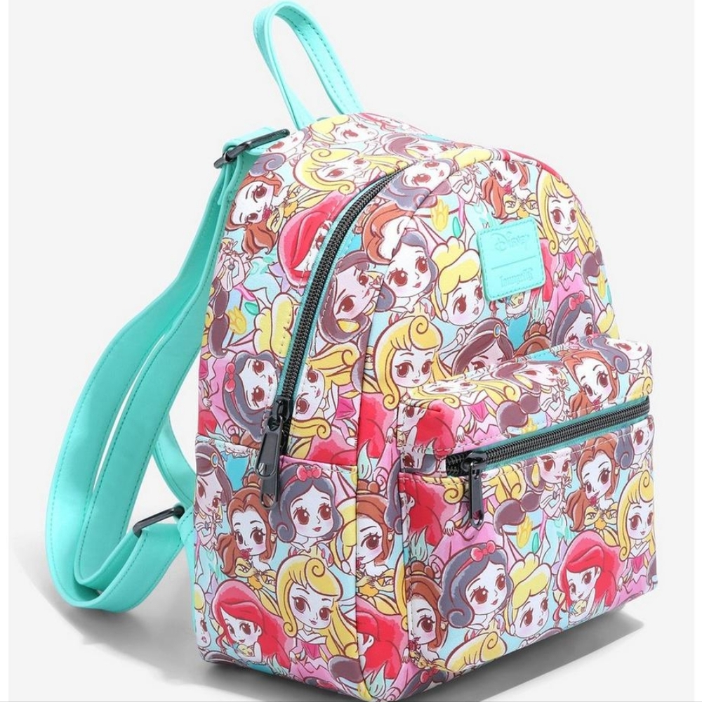 Loungefly Disney Chibi Princess Mini Backpack